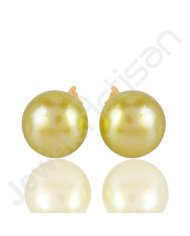Colour Pearl Gemstone Studs 925 Solid Silver Studs Gold Vermeil Studs
