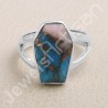 Pink Spiny Oyster Turquoise Ring 925 Sterling Silver Ring Gemstone Ring
