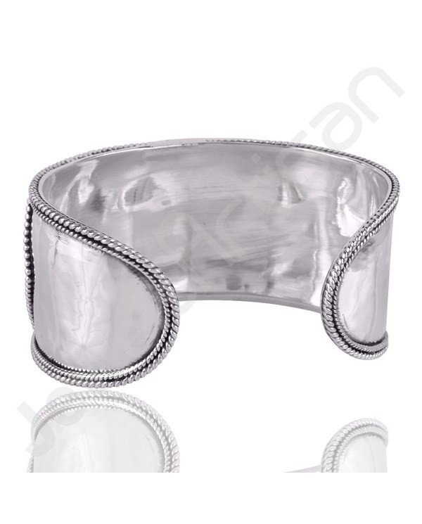 Sterling Silver Bangle Tibetan Turquoise Bangle Oxidized Silver Bangle