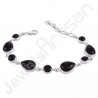 Black Onyx Bracelet 925 Sterling Silver Bracelet Handmade Bracelet