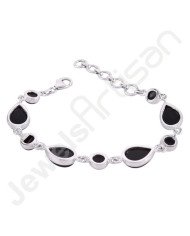 Black Onyx Bracelet 925 Sterling Silver Bracelet Handmade Bracelet