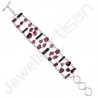 Handcrafted Bracelet Tourmaline Bracelet 925 Sterling Silver Bracelet