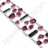 Handcrafted Bracelet Tourmaline Bracelet 925 Sterling Silver Bracelet