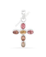 Sterling Silver Tourmaline Locket Pendant