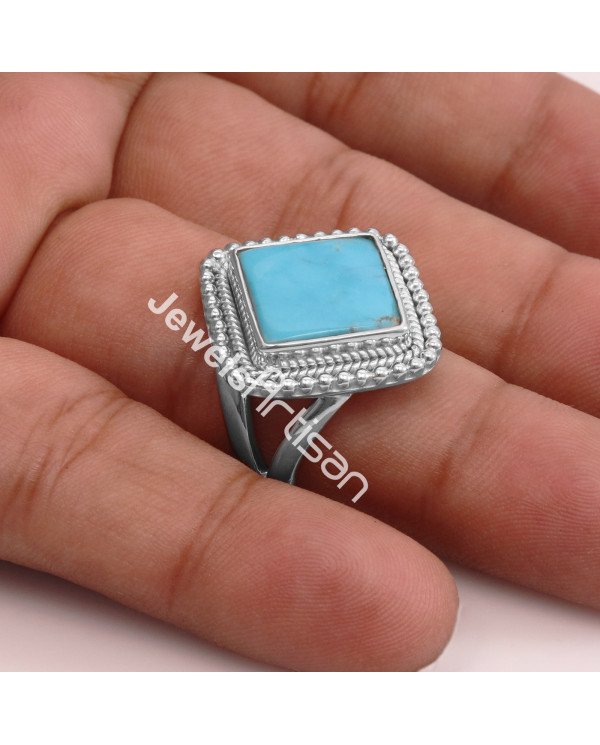 Arizona Turquoise 925 Sterling Silver Ring