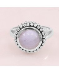 Blue Lace Agate 925 Sterling Silver Ring