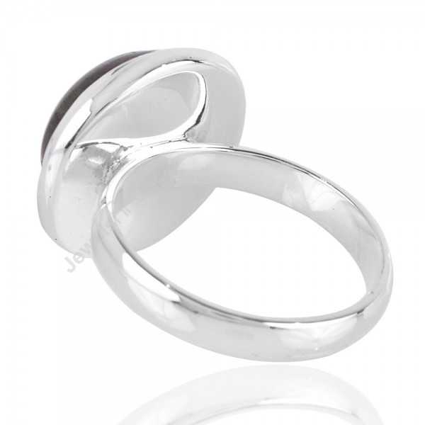 Labradorite Gemstone Silver Ring Birthstone Statement Ring