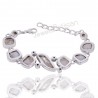 Baroque Pearl Bracelet Fresh Water Pearl Bracelet Solid Silver Bracelet