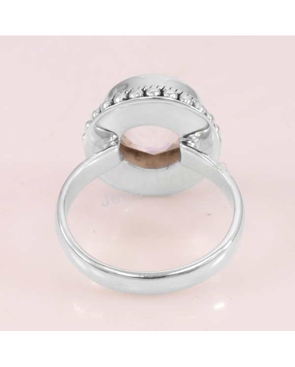 Crystal Quartz 925 Sterling Silver Ring