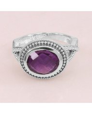Amethyst 925 Sterling Silver Ring