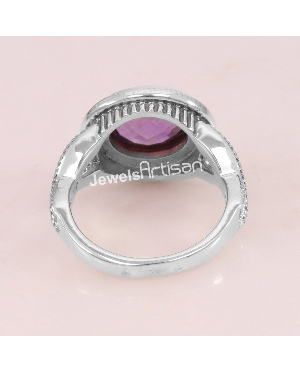Amethyst 925 Sterling Silver Ring