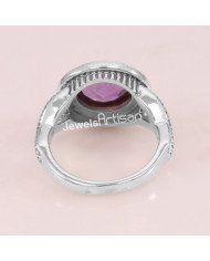 Amethyst 925 Sterling Silver Ring