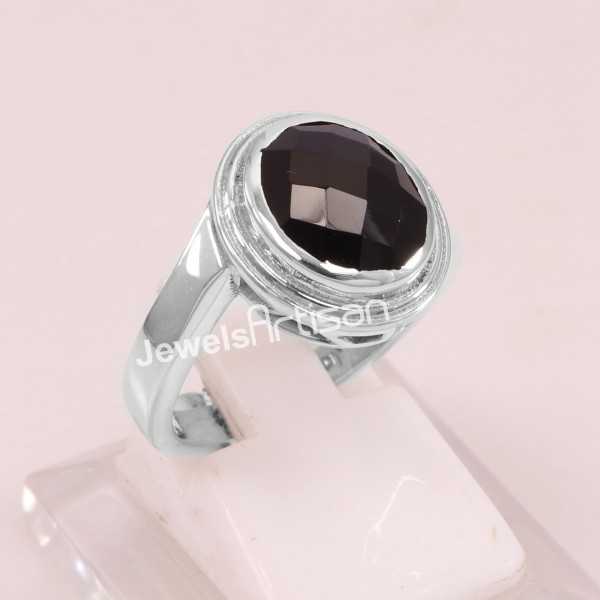 Carved Design Natural Agate Big Black/Red Stone Ring – Rings Universe