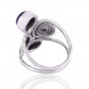 Lapis Lazuli Designer Handcrafted Gemstone Silver Statement Ring