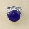 Lapis Lazuli 925 Sterling Silver Designer Ring