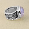 Moonstone 925 Sterling Silver June Birthstone Ring