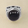 Black Onyx 925 Sterling Silver Handmade Ring