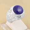 Lapis Lazuli 925 Sterling Silver Designer Silver Ring