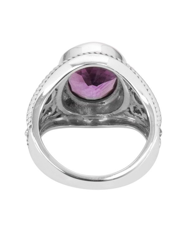 Amethyst Ring 925 Sterling Silver Ring February Birthstone Ring
