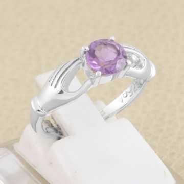 Amethyst Ring 925 Sterling Silver Ring