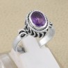 Amethyst Ring 925 Sterling Silver Ring Birthstone Ring
