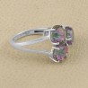 Mystic Topaz Ring 925 Sterling Silver Ring Mystic Quartz Ring