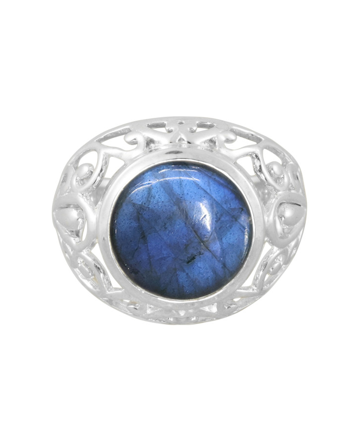 Labradorite 925 Sterling Silver Ring Handmade Ring