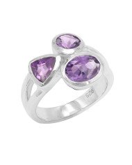 Amethyst 925 Sterling Silver Ring