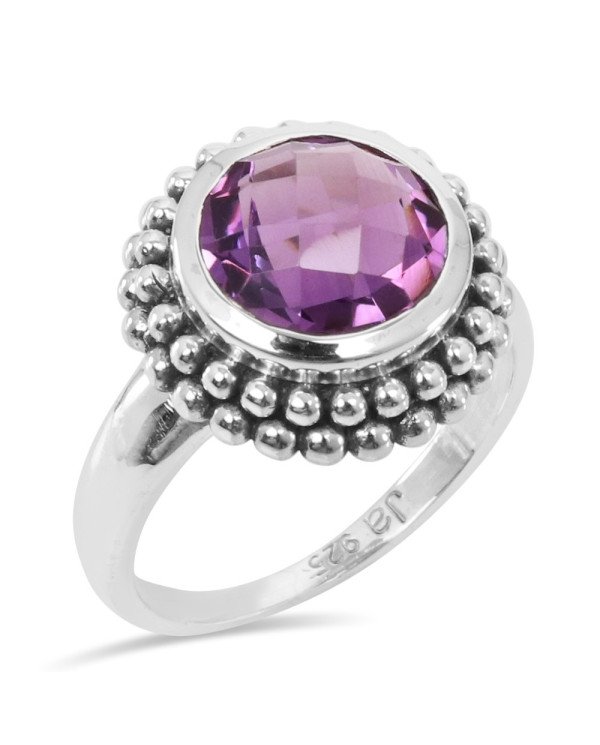 Amethyst 925 Sterling Silver Ring