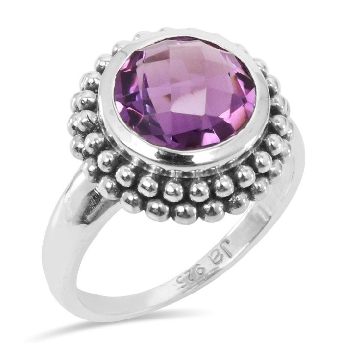 Amethyst 925 Sterling Silver Ring