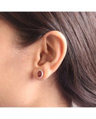 Red Onyx Studs 925 sterling Silver Studs Light Weight Studs