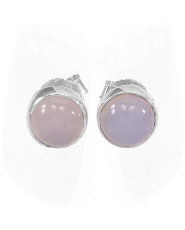 Blue Onyx Studs 925 sterling Silver Studs Light Weight Studs