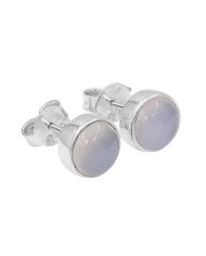 Blue Onyx Studs 925 sterling Silver Studs Light Weight Studs