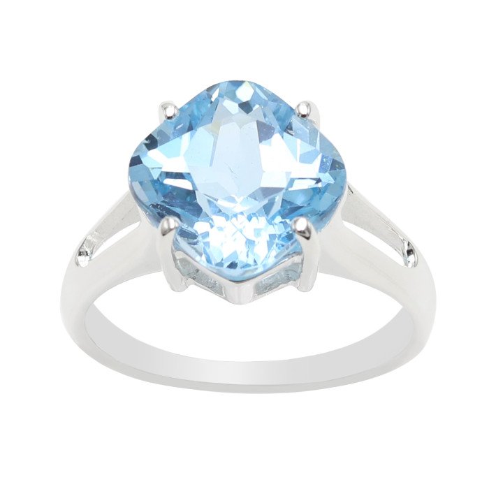 Sky Blue Topaz Sterling Silver Ring -jewelsartisan