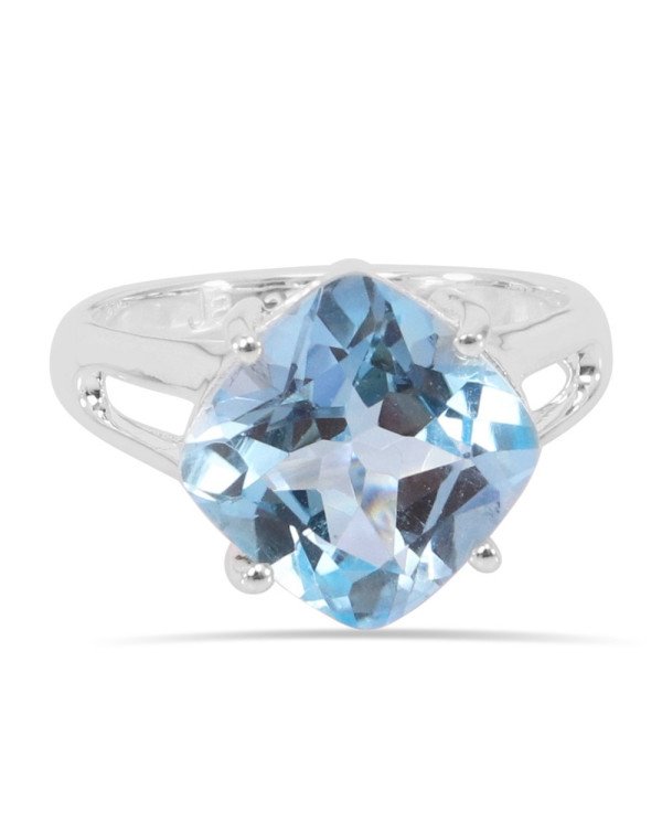 Sky Blue Topaz Sterling Silver Ring -jewelsartisan
