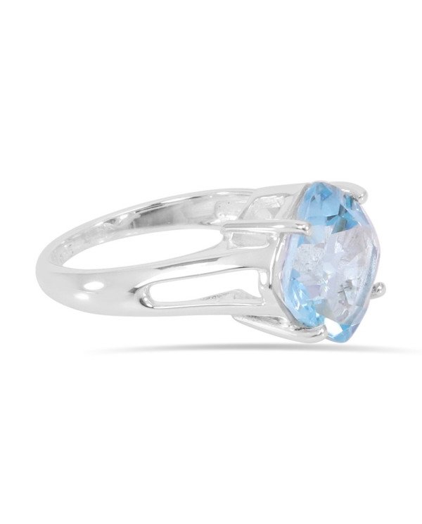 Sky Blue Topaz Sterling Silver Ring -jewelsartisan