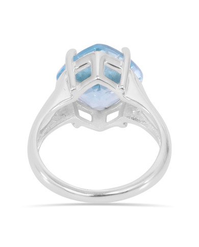 Sky Blue Topaz Sterling Silver Ring -jewelsartisan