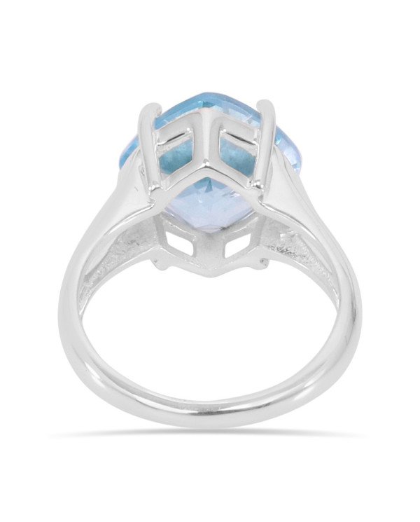 Sky Blue Topaz Sterling Silver Ring -jewelsartisan