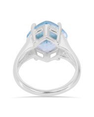 Sky Blue Topaz Sterling Silver Ring -jewelsartisan