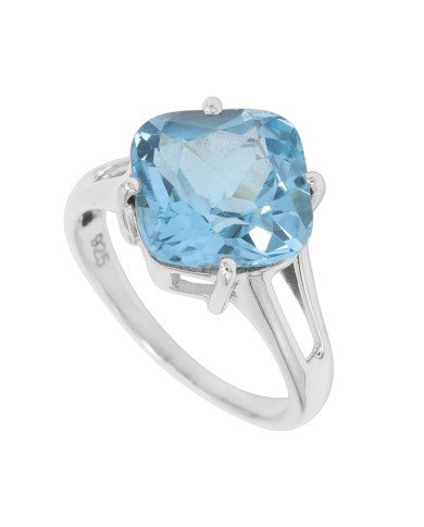 Sky Blue Topaz Sterling Silver Ring -jewelsartisan