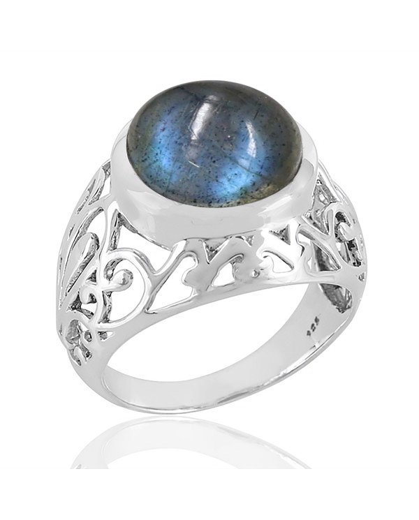 925 sterling silver ring Rainbow Moonstone ring engagement ring