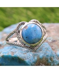 925 Sterling Silver Ring Arizona Turquoise Ring Cocktail Ring
