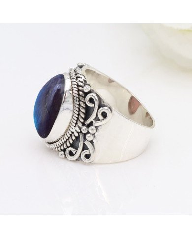 Sterling Silver Gemstone Labradorite Ring