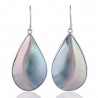 Sterling Silver and Shell Drop Dangle Earring for Girls