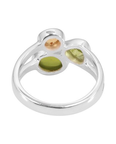 Idocrase Gemstone Ring 925 Sterling Silver Ring Peridot Ring