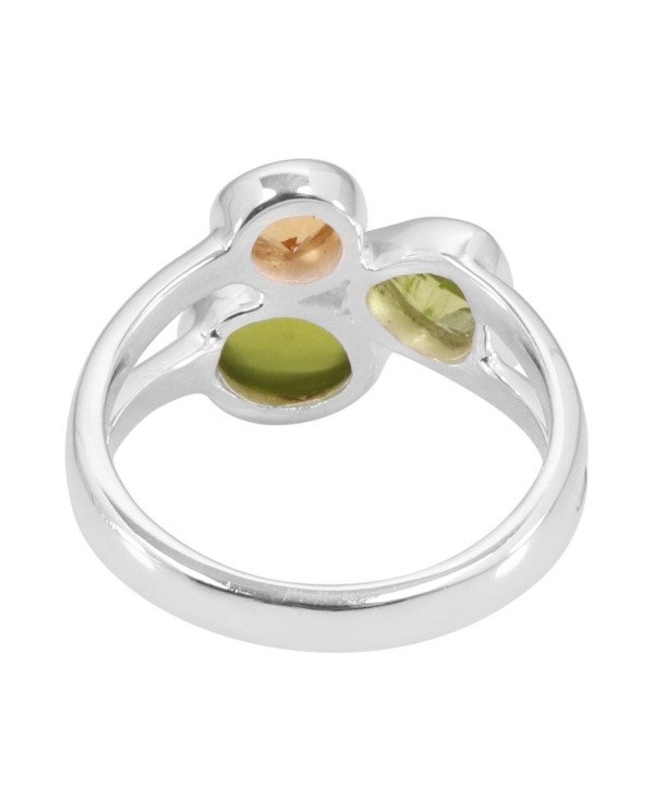 Idocrase Gemstone Ring 925 Sterling Silver Ring Peridot Ring