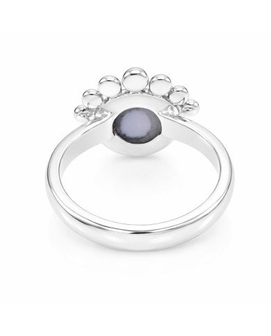 Blue Lace Agate Ring 925 Sterling Silver Ring Solitaire Gemstone Ring