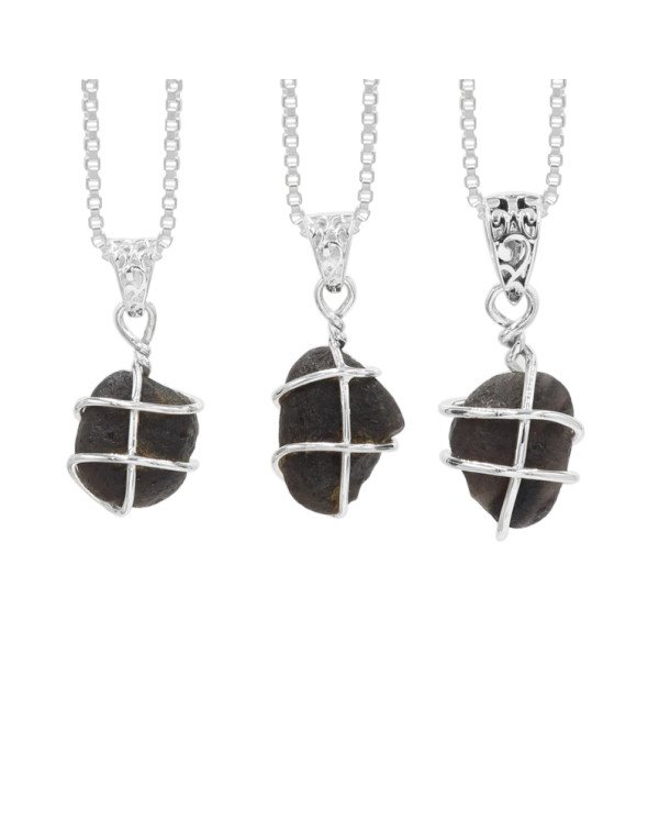 Natural Saffordite Pendant | 925 Sterling Silver Handmade Raw Gemstone