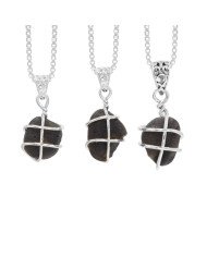 Natural Saffordite Pendant | 925 Sterling Silver Handmade Raw Gemstone