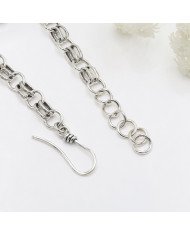 Larimar Bracelet | 925 Sterling Silver Handmade Gemstone Chain Jewelry